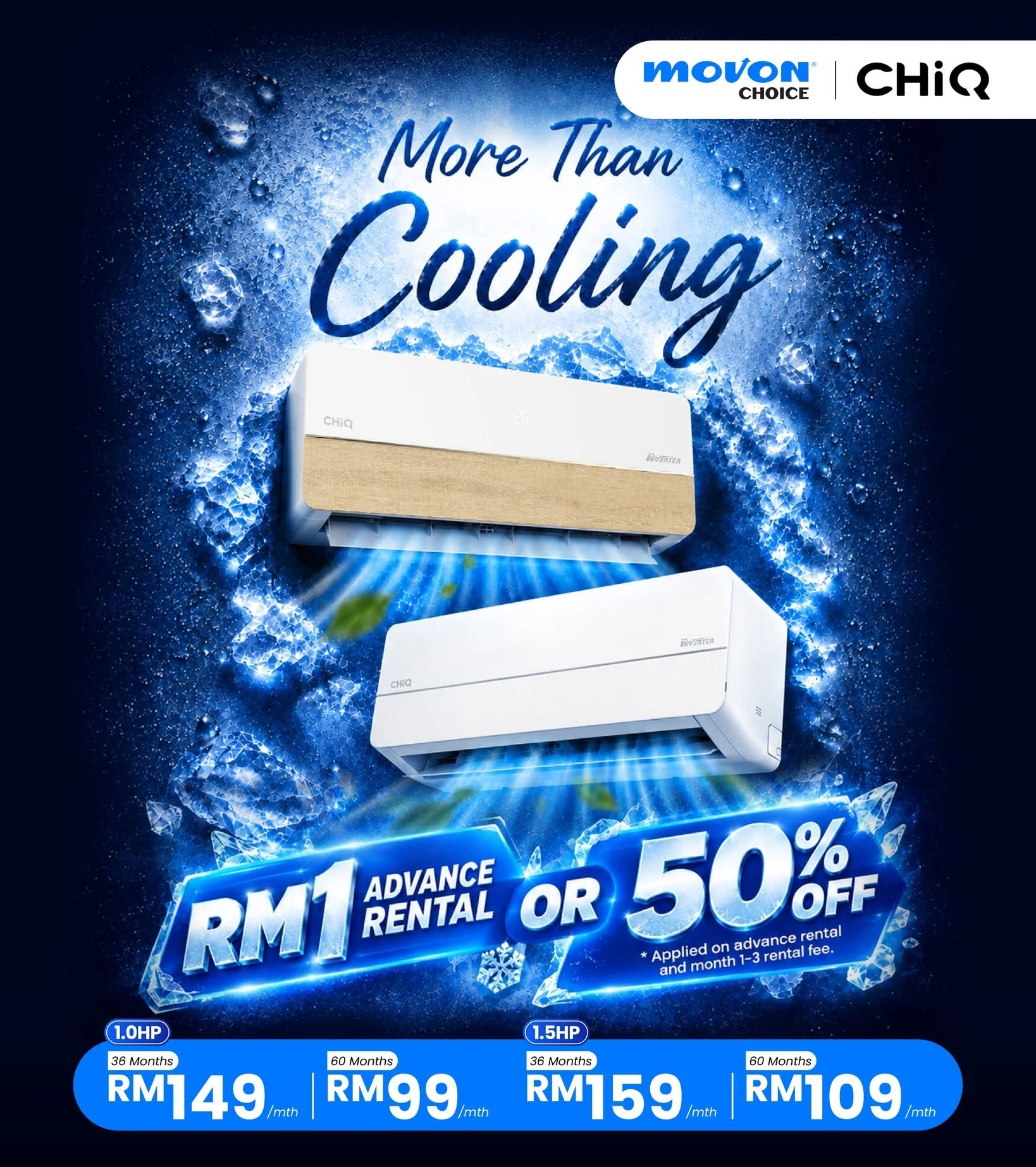 MOVON CHiQ Air Conditioner Promo